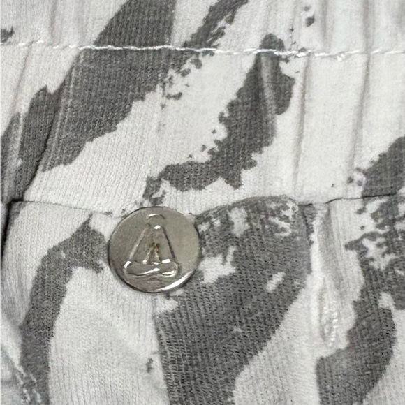 Neon Buddha Gray Zebra Print Joggers - Picture 2 of 5